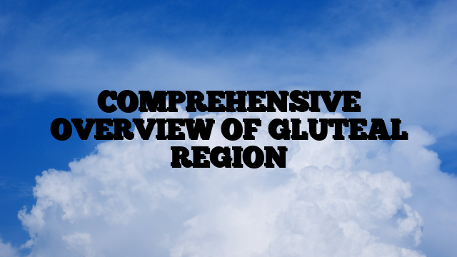 COMPREHENSIVE OVERVIEW OF GLUTEAL REGION