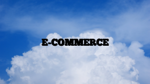 E-COMMERCE