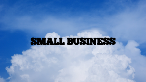 SMALL BUSINESS